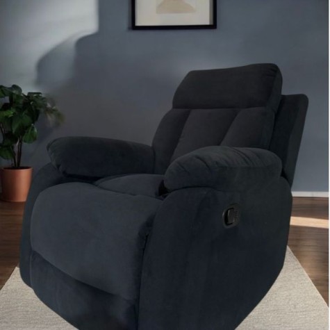 POLTRONA RECLINABLE BERLIN Negro