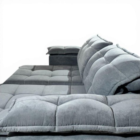 SOFA RETRACTIL BOQUERON  2l.
Gris