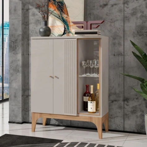 BAR BUFFET VENEZA Off
White/Cedro