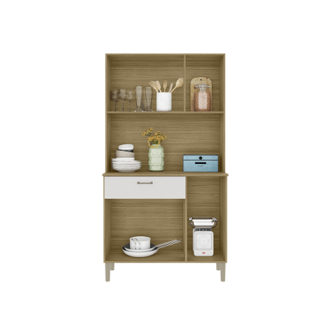 KIT DE COCINA KYRA6 PUERTAS.Freijo/ Supremo
