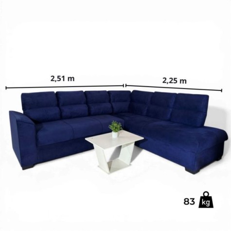 SOFA ESQUINERO
PILAR Azul