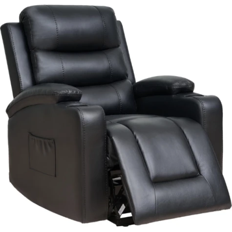 POLTRONA RECLINABLE CON MASAJEADOR