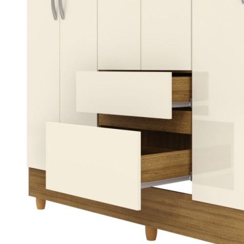 ROPERO ENZO 6 PTAS NATURE/CHAMPAGNE