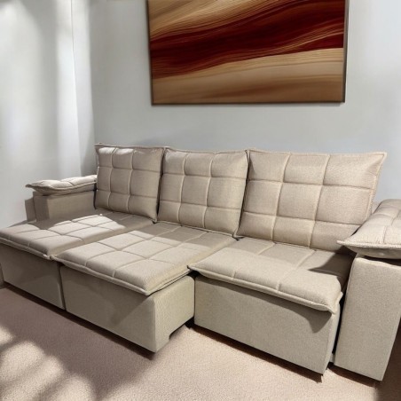 SOFA RETRACTIL BOQUERON  3l.
Beige