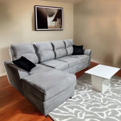 SOFA NEW SAN LORENZO 3L + CHAISE  Gris