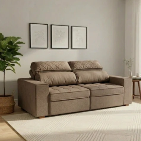 SOFA CAMBOYA RETRACTIL Y RECLINABLE