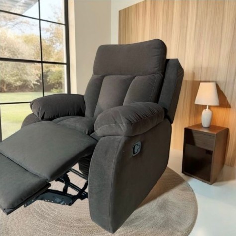 POLTRONA RECLINABLE BERLIN Marrón