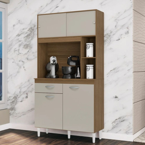 KIT DE COCINA DUDA 90
Castaño/Off White