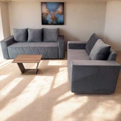 SOFA CONCEPCIÓN 3L.+ 2L. Gris