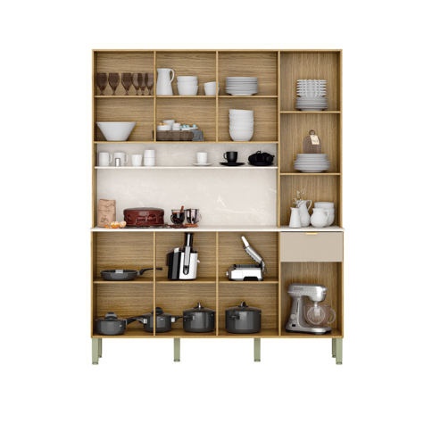 KIT DE COCINA SLOW Vainilla Riscatto/Freijo
