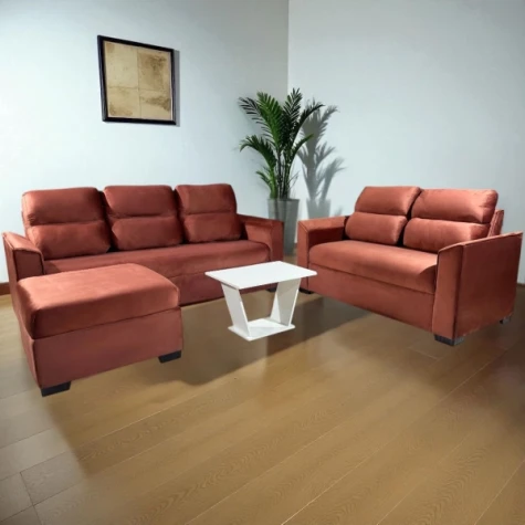 SOFA PIRIBEBUY 3L + 2L + PUFF
Terracota