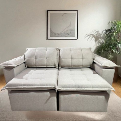 SOFA RETRACTIL BOQUERON  2l.
Beige