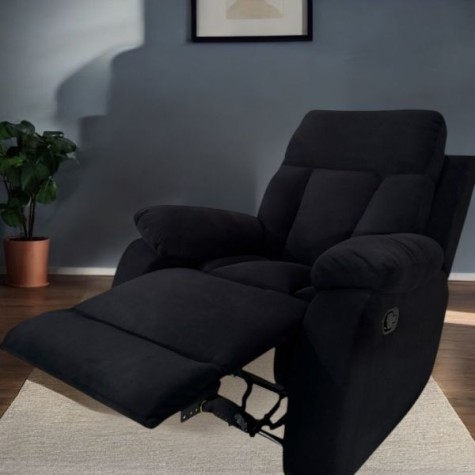 POLTRONA RECLINABLE BERLIN Negro