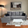 SOFA NEW SAN LORENZO 3L + CHAISE  Gris
