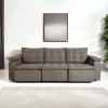 SOFA RETRACTIL BOQUERON  3l.
Marrón Pino