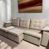 SOFA RETRACTIL BOQUERON  3l.
Beige