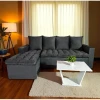 SOFA ATYRA 3L. + CHAISE  Gris