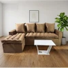 SOFA ATYRA 3L. + CHAISE
Marrón