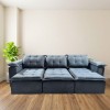 SOFA RETRACTIL BOQUERON  3l.
Gris
