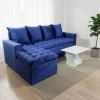 SOFA ATYRA 3L. + CHAISE Azul