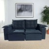SOFA RETRACTIL BOQUERON  2l.
Negro