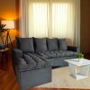 SOFA ATYRA 3L. + CHAISE  Gris