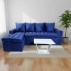 SOFA ATYRA 3L. + CHAISE Azul