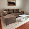SOFA NEW SAN LORENZO 3L + CHAISE  Marrón